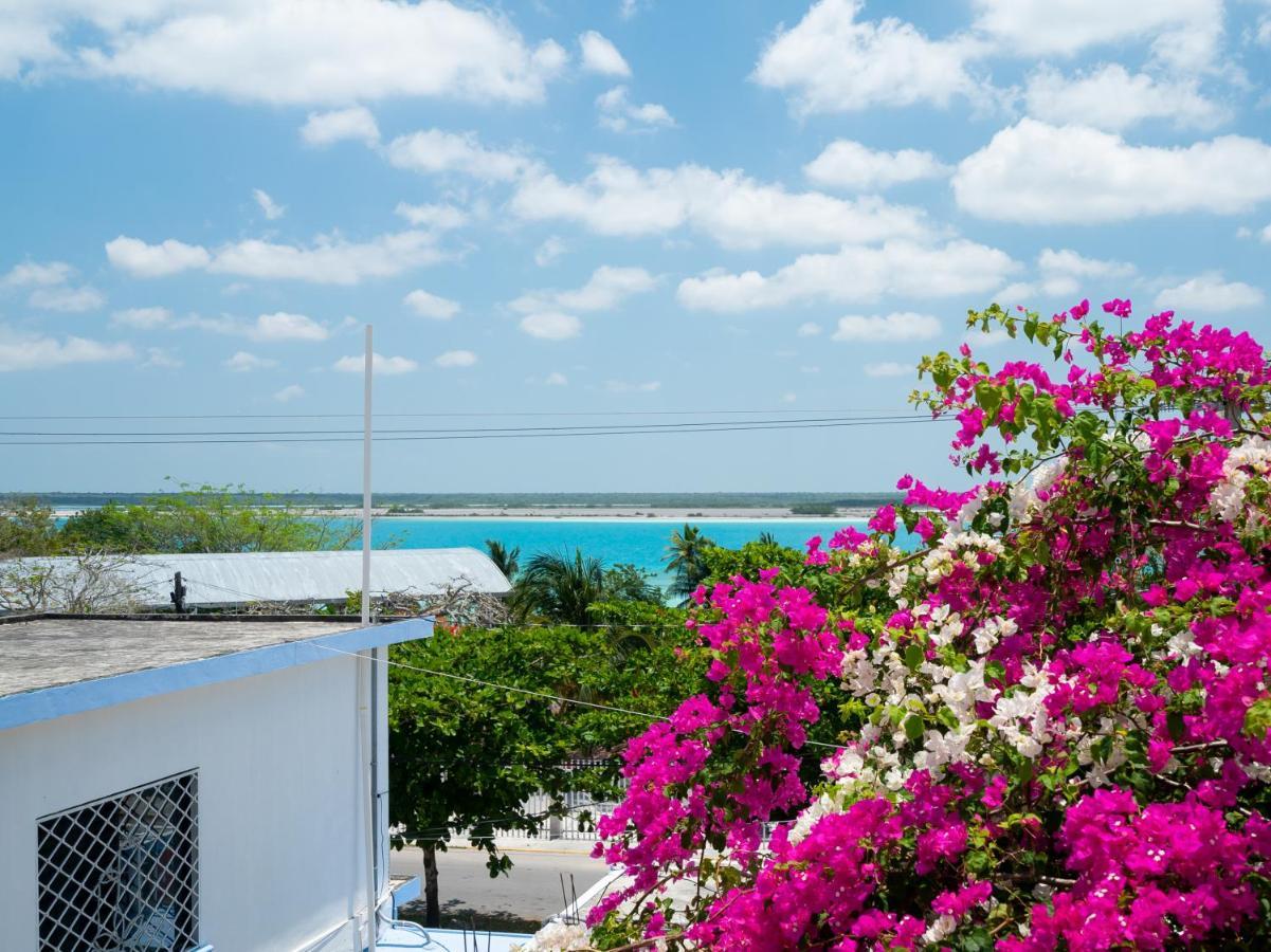 Hotel Casa Poblana Bacalar Eksteriør bilde